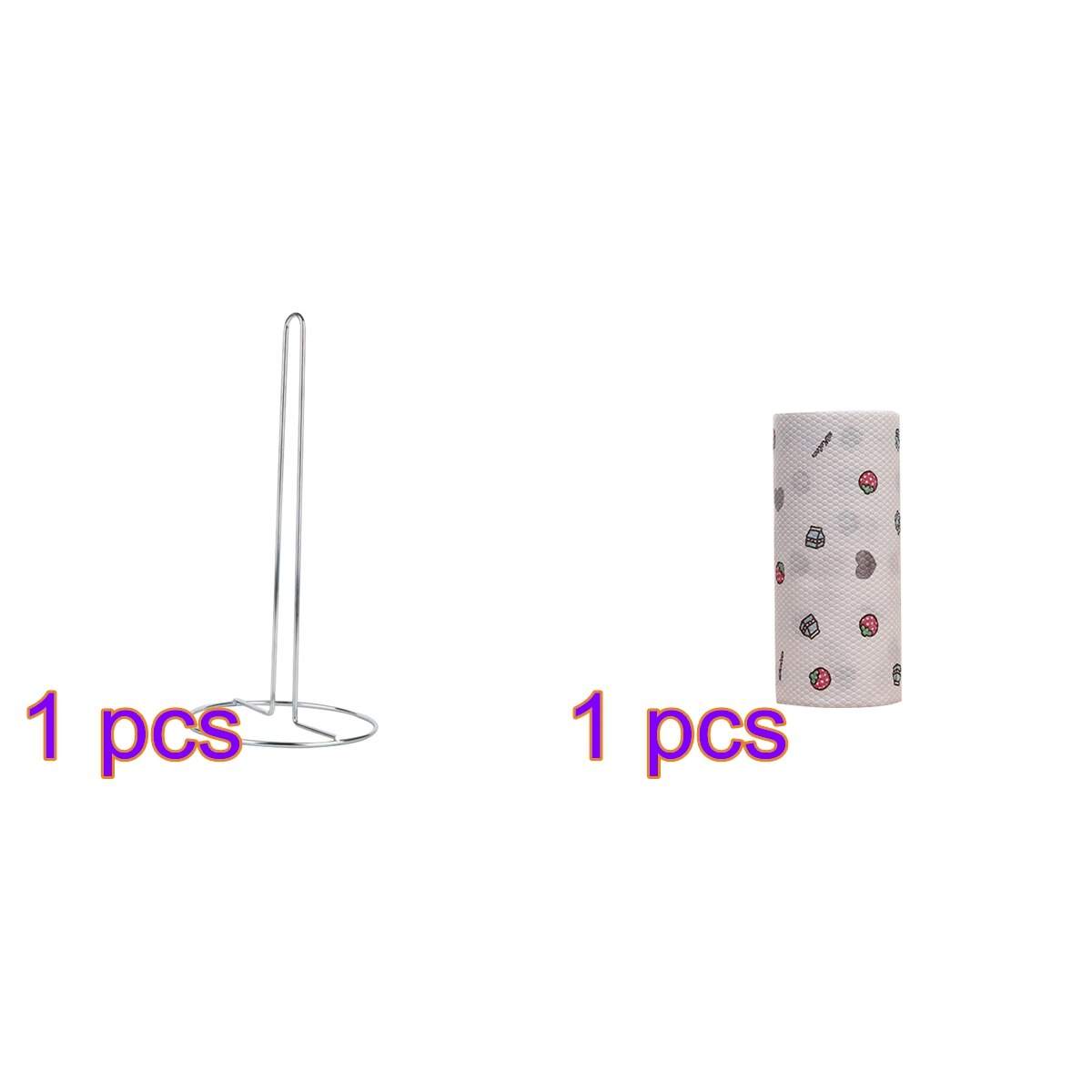 con Supporto di Carta Usa E Getta Tovagliolo di Carta Assorbente Olio Canovaccio di Carta Assorbente Piatto Asciugamani Panno di Tovaglia Straccio Da Cucina: titolare fragola