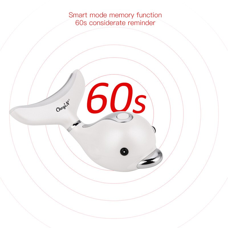 Sonic Face Massager Facial Neck Lifting Machine LED Photon Heating Ion Skin Firming Beauty Toning Devices Anti Aging Wrinkle 50