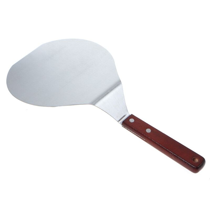 13Inch Pizza Cake Lifter Spatula Stainless Steel Baking Transfer Holding Tray Tool For Kitchen