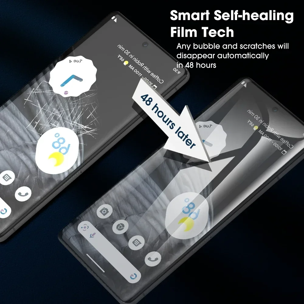 For Google Pixel 7 8 9 Pro Pixel9A Screen Protector Soft Hydrogel Film For Google Pixel 9Pro XL 8Pro 7Pro Pixel7 Protective Film