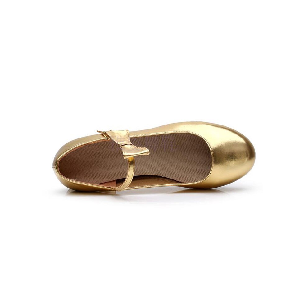 MSMAX YZ-06 Kinderschoenen Meisjes Tap Schoenen Professionele Dansschoenen Goud Vierkante Hak Podium Tap Schoenen Voor Kids