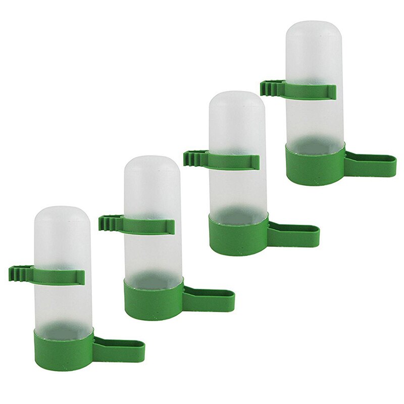 CATSELURRY Automatic Bird Feeder & Drinker - Transparent Pet Bird Cage Feeder For Parrots & Small Birds - View #3
