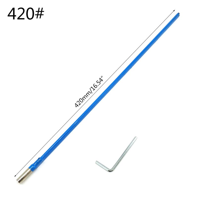 Barra de Truss para guitarra, palanca de ajuste azul con llave hexagonal para accesorios de guitarra, dos vías, acción Dual, Top 1Set