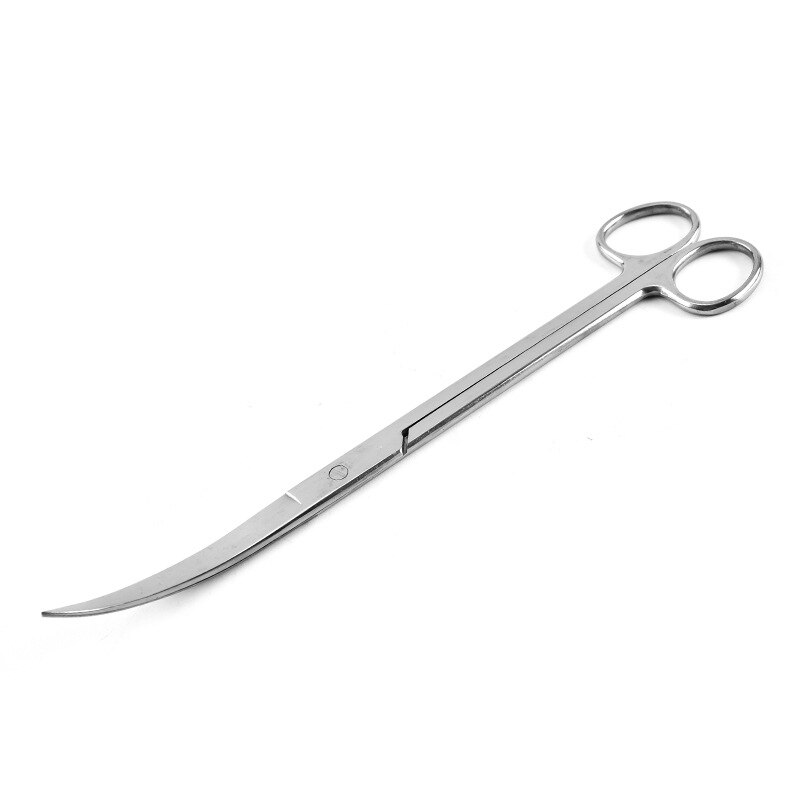 Gerade Gebogen Pinzette Schere Algen Schaber Edelstahl Aquarium Anlage Werkzeuge: 38cmStraight Tweezer