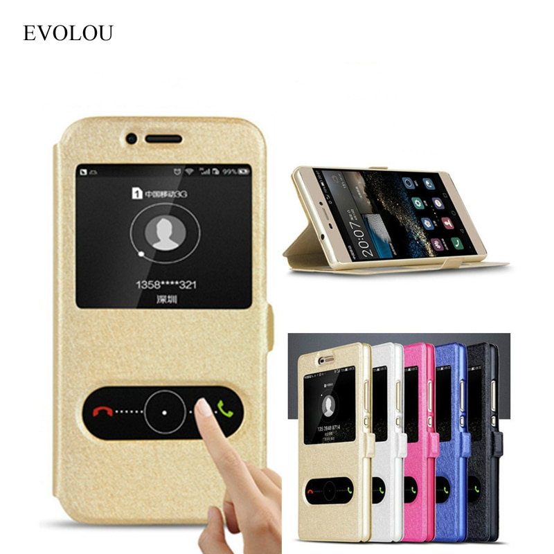 Ledertasche Für Gionee M6 GN8003 Fällen Schnelle Antwort Sichtfenster Flip Standplatz-abdeckung für M6/M6 Plus Telefon Fall Taschen Thin Holster