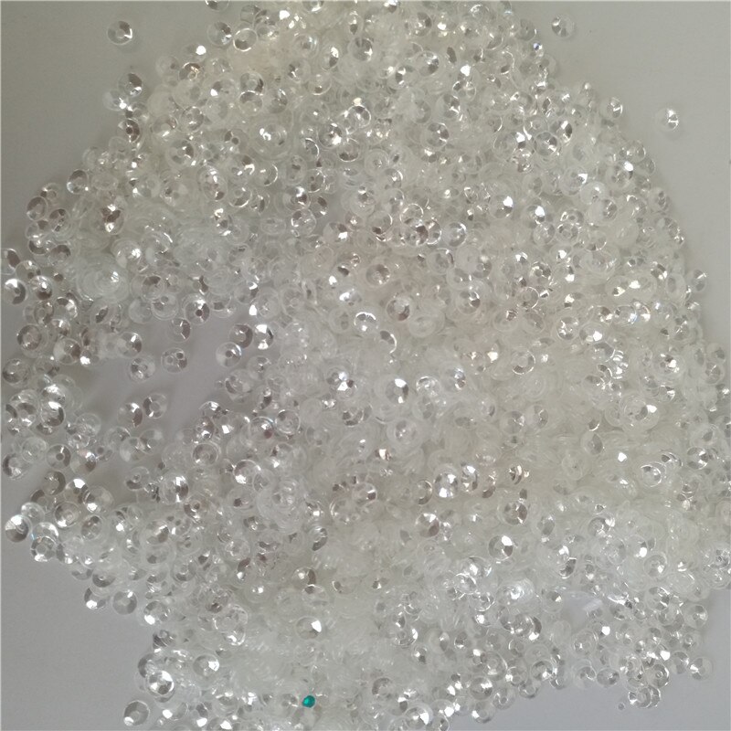 3mm Cup Crystal Transparant Wit PVC Ronde Losse Pailletten Naaien Wedding Handwerk Vrouwen Kids DIY Kledingstuk Doek Nail Accessoires