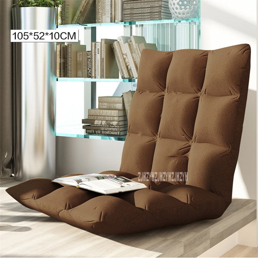 N818 Woonkamer Meubels Moderne Eenvoudige Luie Sofa Enkele Tatami Opvouwbare Sofa Balkon Slaapkamer 6-Gear Verstelbare Floor Sofa: C