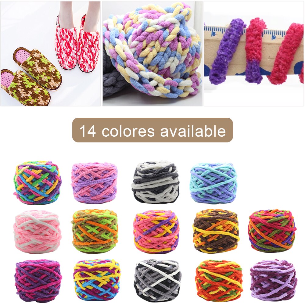 1Pc Diy Breiwol Haak Dikke Wol Garen Dikke Warme Diy Sjaal Hand-Gebreide Garen Voor Hand Breien wollen Deken
