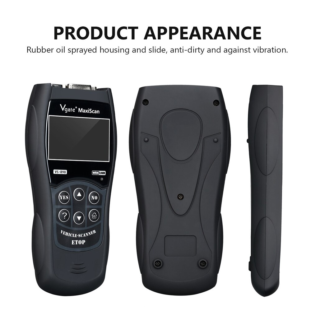 Car Fault Reader Code Auto Scanner Vehicle Diagnostic Tool On Board Diagnostics II CAN Reset Tool Diagnostic Instrument