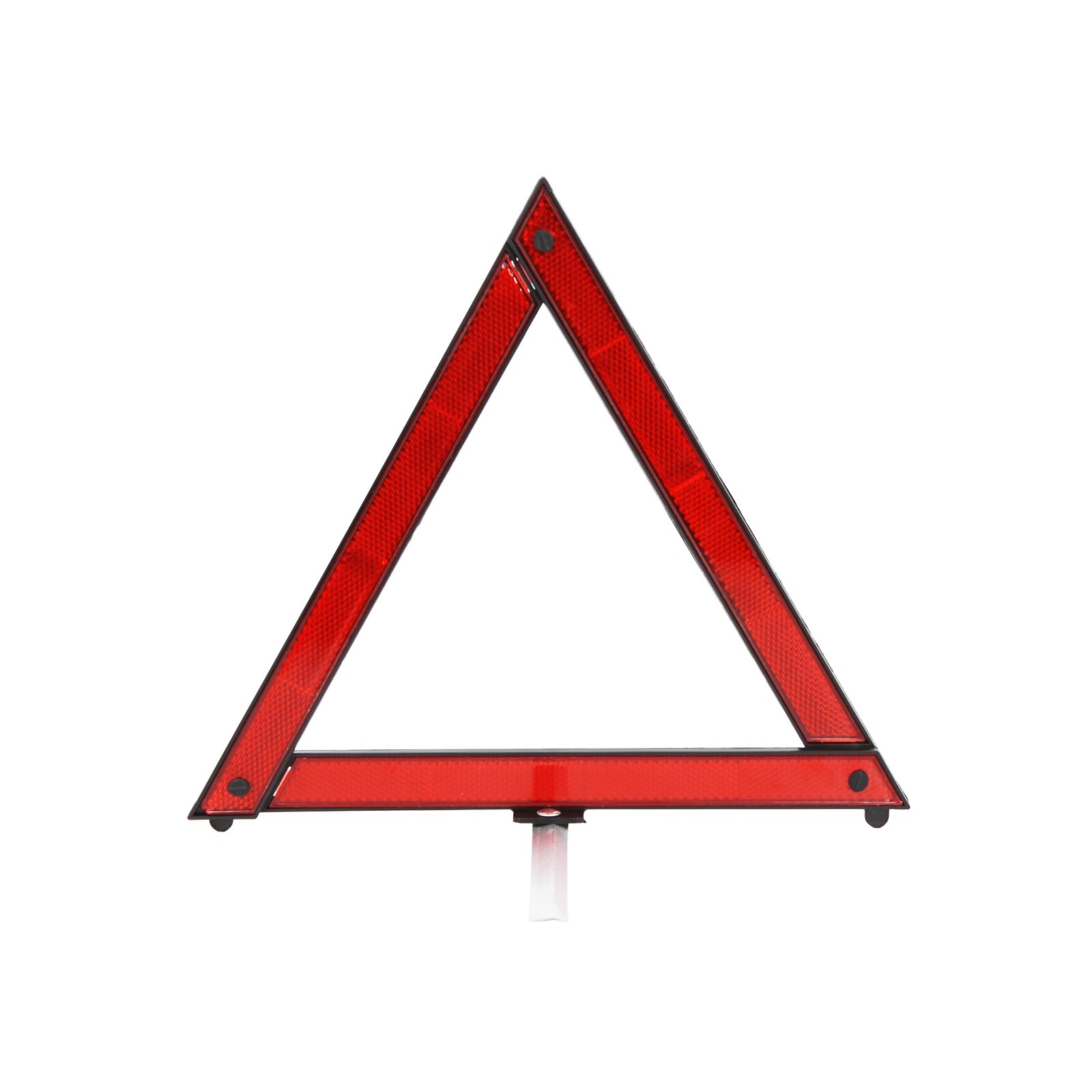 Reflector de señal de parada plegable para coche, triangular de advertencia de averías de emergencia, reflectante rojo, trípode de seguridad para coche: Default Title