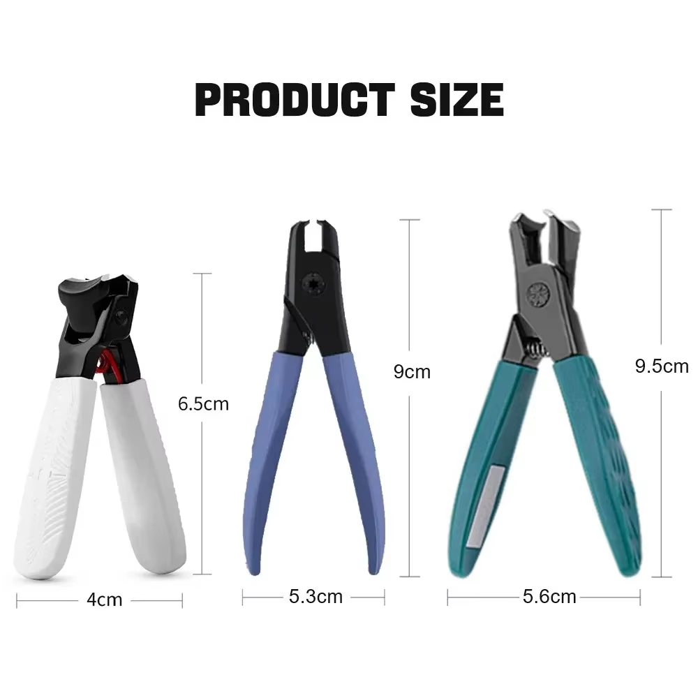 Coupe-ongles à ouverture en acier inoxydable, coupe-ongles gris, ongles épais pour personnes âgées, coupe-ongles domestique individuel, Durable