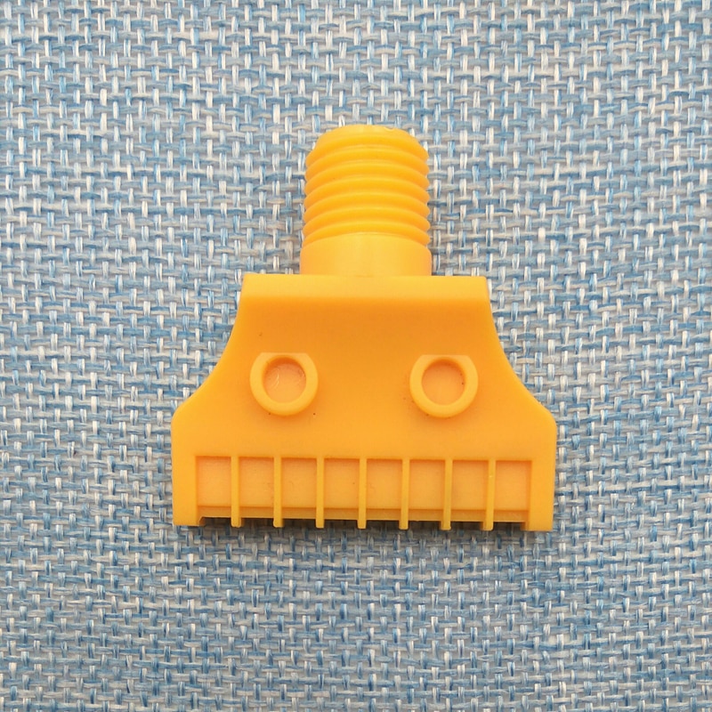Abs windjet sproeikop, mini luchtmes sproeikop , 1/4 " windjet , 16 gaten perslucht sproeikop, kunststof waternevel sproeikop