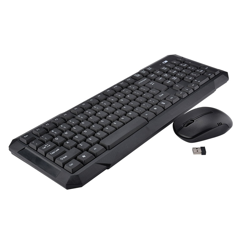 2.4G Wireless Keyboard Mouse Combo with USB Receiver for Desktop Computer PC Laptop ND998