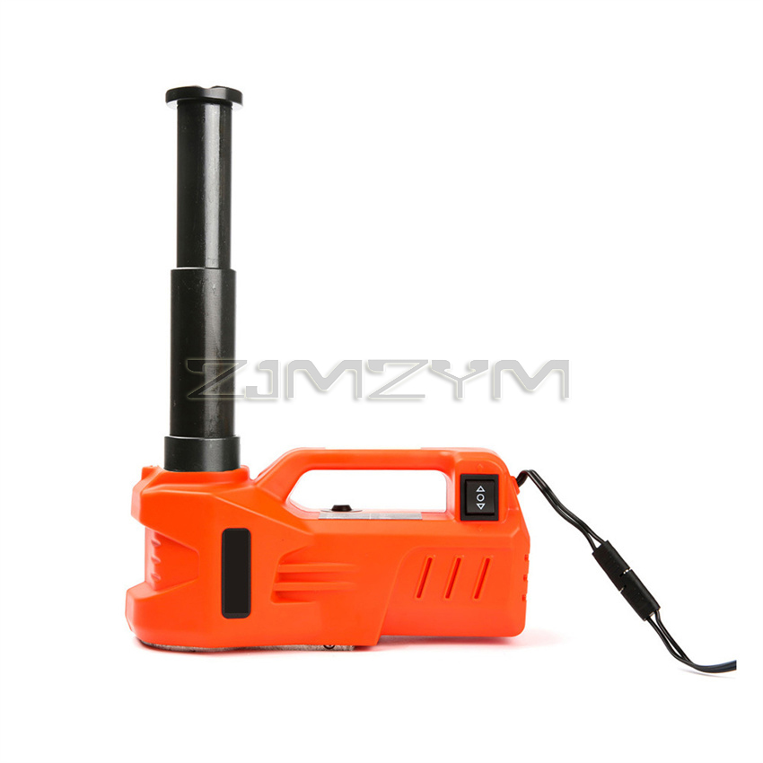 12 V, 3 Tonnen, 5 Tonnen, 150 W, Nennleistung, 13 A, max. Strom, elektrische Auto-Reifenheber-Autoheber, hydraulische Luft, spezifischer Auto-Bodenheber: 23mm / Orange