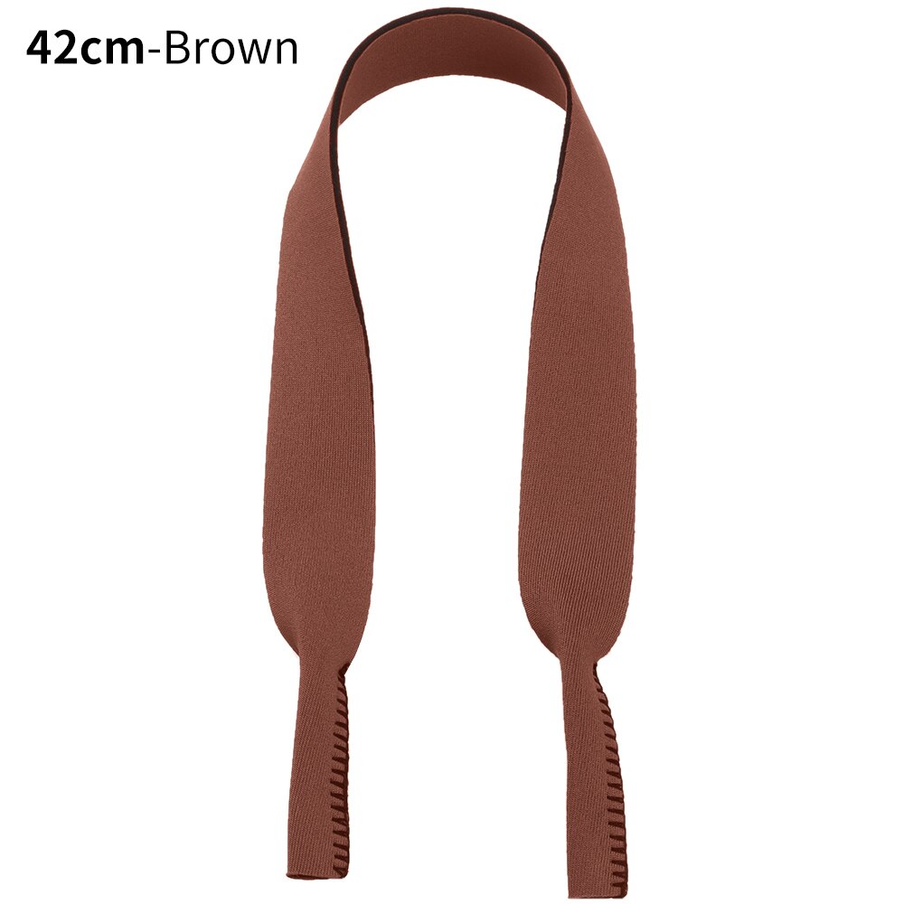 1Pc Verwisselbare Sport Antislip Bril Riem Brillen String Mode Accessoire Verstelbare Zonnebril Touw Houder: 42cm-Brown