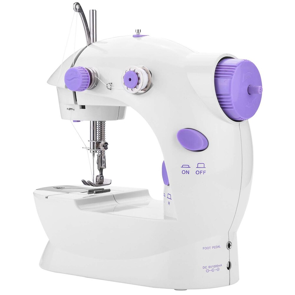 Portable Mini Sewing Machine Crafting Mending Machine with Light for Household JAN88: US