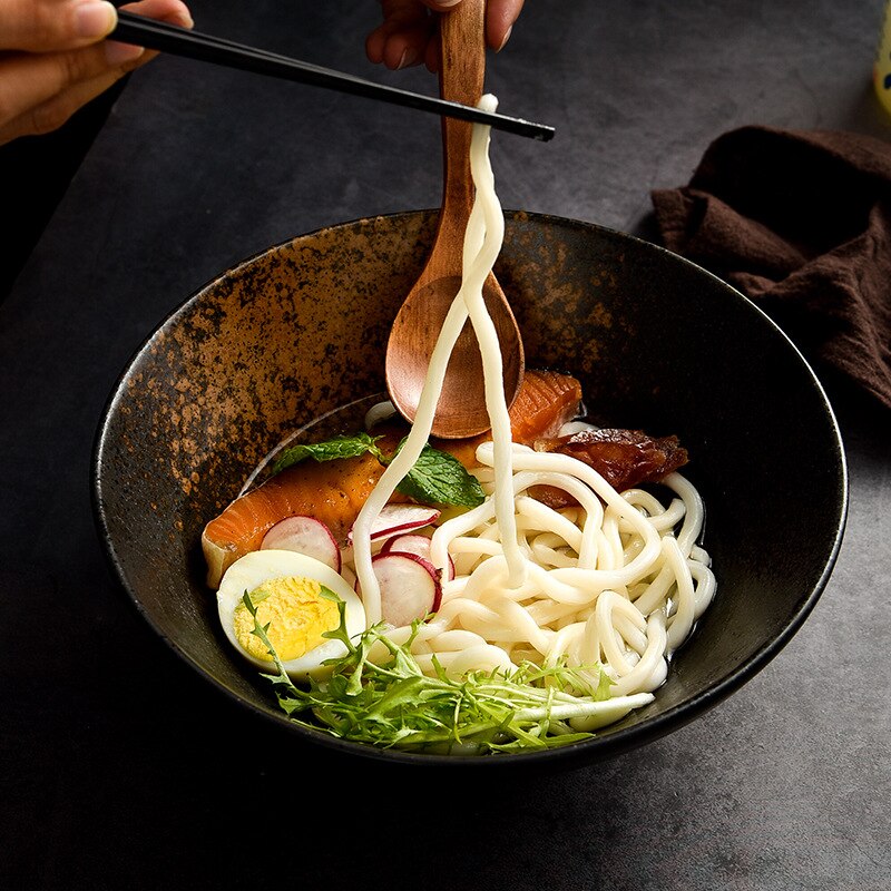 Japanse Ramen Kom Grote Maat Instant Noodles Kom Keuken Servies Keramische Eetkamer Noedels Soep Kommen