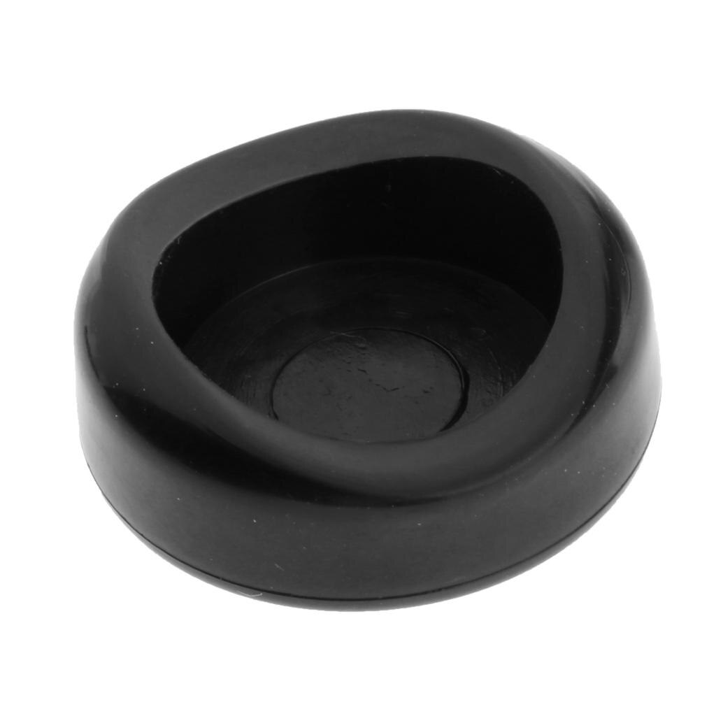 Saxophone Thumb Rest/ Button - Black Plastic - 5 Pieces - for Sax Parts Accessories Replace the Old and Broken