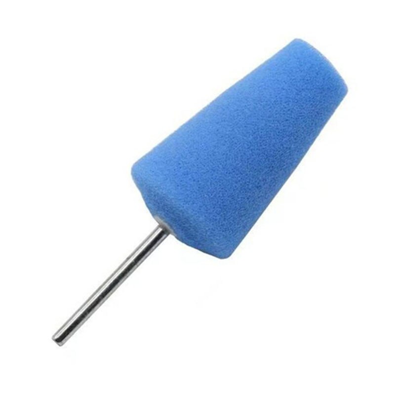 Cire éponge pour voiture | Auto, polisseuse pneus roue moyeu outils cône mousse métallique réparation de voiture, outil de nettoyage de voiture, accessoires de voiture: 1