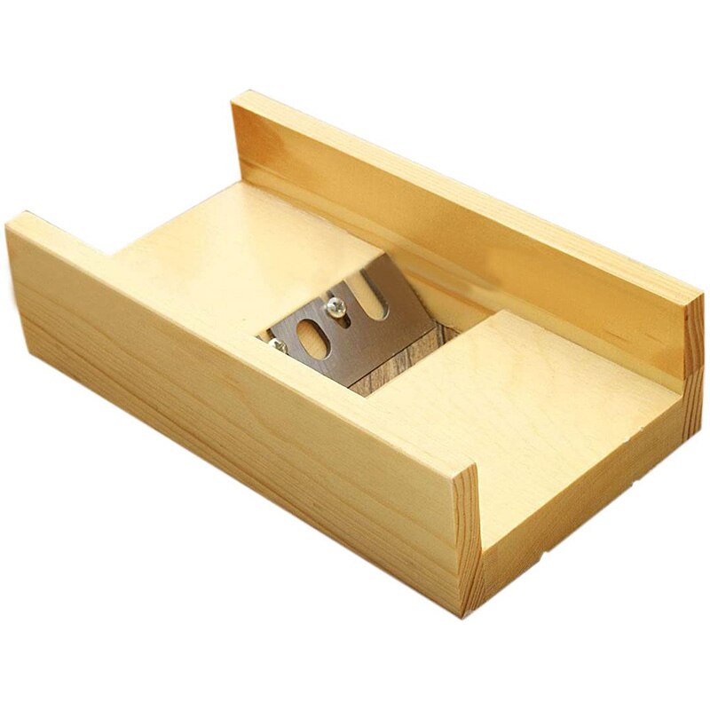 1Pc en bois biseau lame tranchante savon biseau rabot bougie moule Cutter pour bricolage artisanat faisant outil