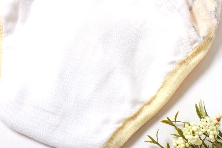 Couche-culotte imperméable pour enfants, pantalons d'entraînement réutilisables pour enfants, 5 couches sous-vêtements en coton, culotte pour bébés, NP009
