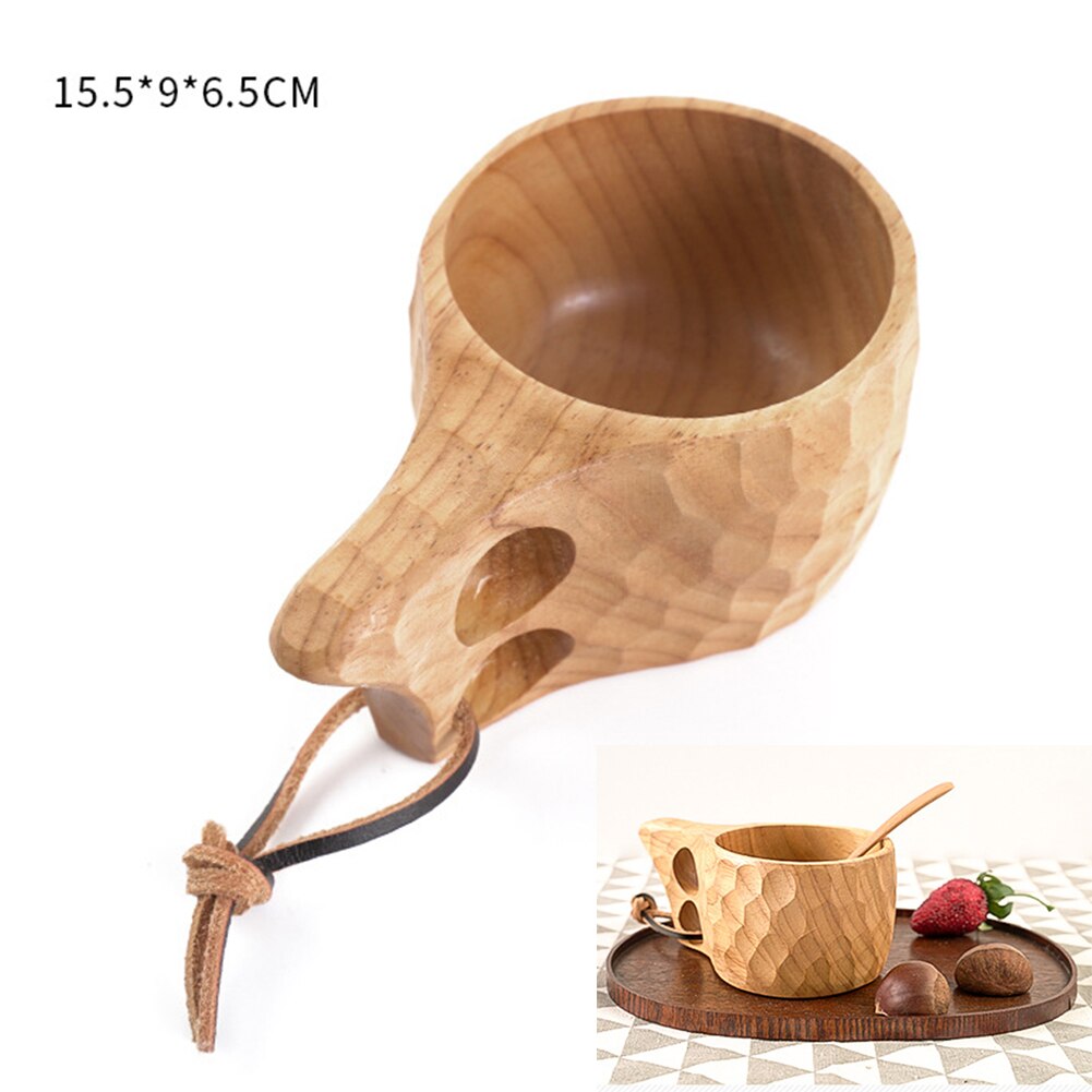 Wood Coffee Cup Natural Jujube Wood Tea Cup With Handgrip Milk Travel Wine Beer Cups For Home Bar Kitchen Gadgets: B2 200ml