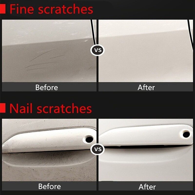 Kit Auto Kras Reparatie Middel Polijsten Remover Wax Handdoek 50 Ml Accessoires