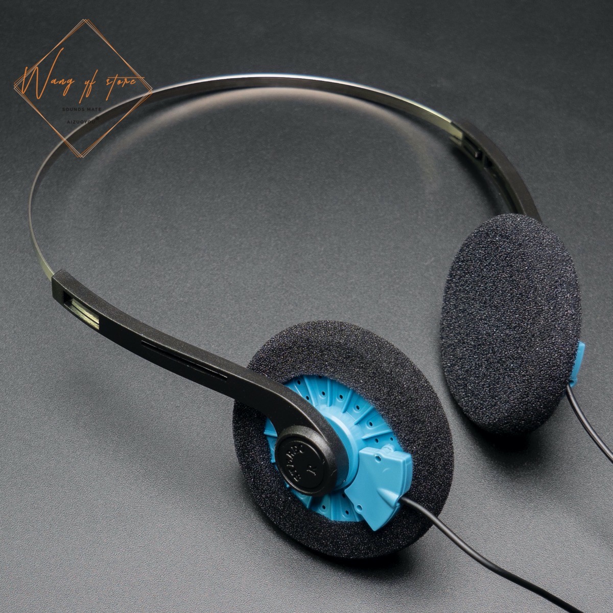 Black Replacement Headphone Parts Speakers Drivers Sound Speaker For KOSS PP Portable Portapro Porta-pro Headset Headphones