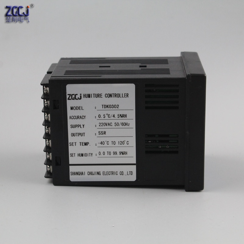 TDK0302 Temperature and humidity controller with DC volltage output SSR output digital display TDK0302 humiture controller