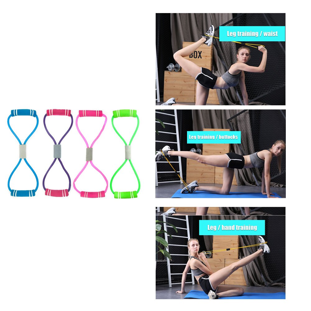 Yoga Home Exercise Back Chest Shoulder Arm Elastic Rope Expansion Fitness Equipment Developer Rubber LOOP Latex Resistance Band