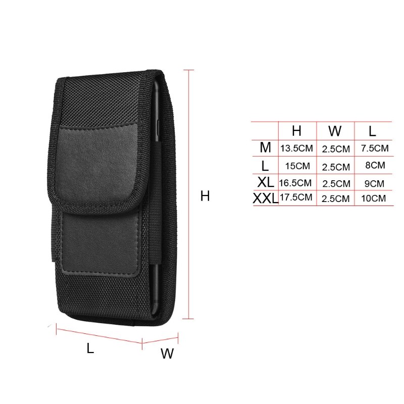 Telefoon Holster Riem Case Met Riem Clip Mobiele Telefoon Riem Houder Draagtas Cover