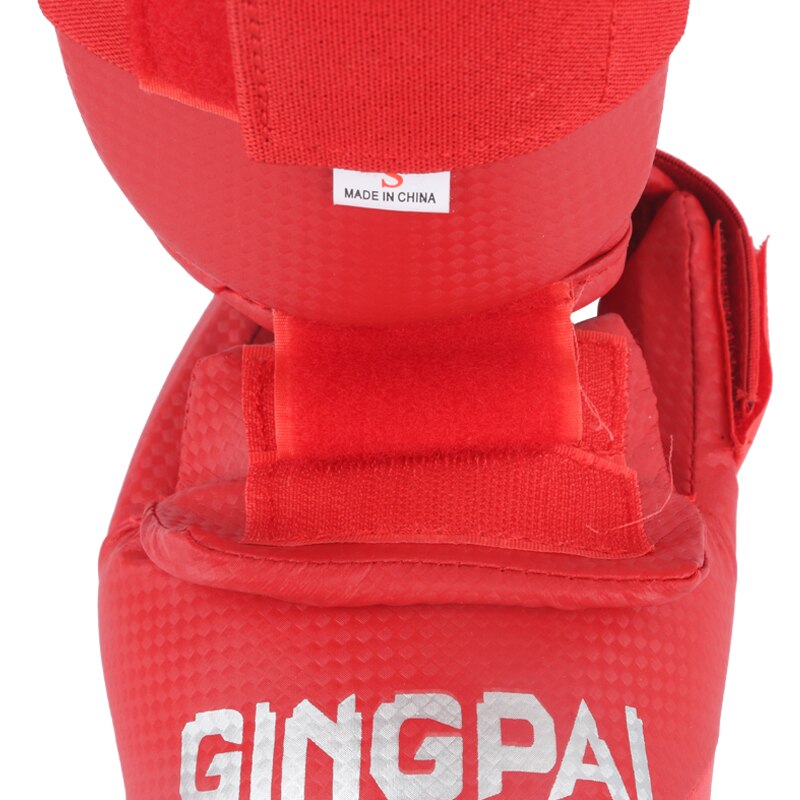 Adulte amovible karaté tibia et cou-de-pied KickBoxing Muay Thai jambe protecteur MMA Gear karaté Sparring Taekwondo équipement de Fitness