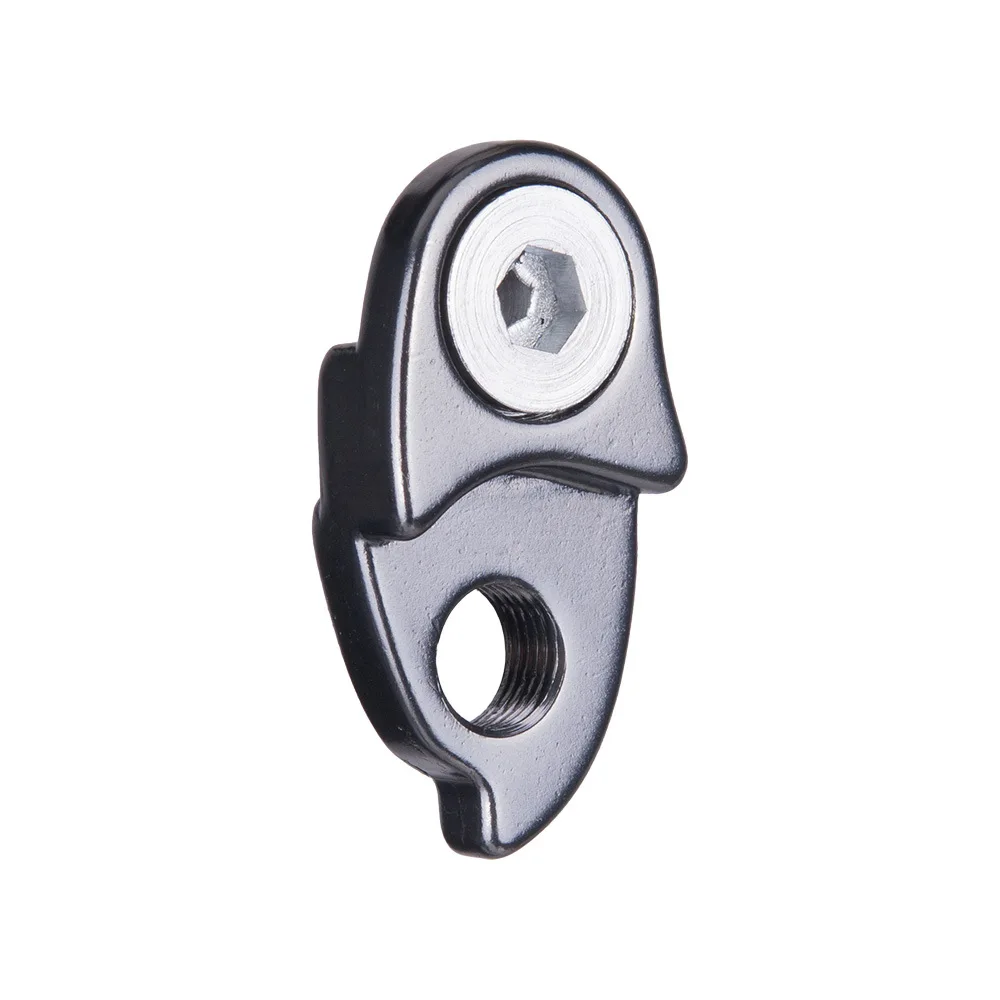1 unidad de extensión de suspensión de cambio trasero de bicicleta, extensor de aluminio para bicicleta de carretera, marco de ciclismo de montaña, extensor de gancho trasero, piezas de bicicleta: Borgoña