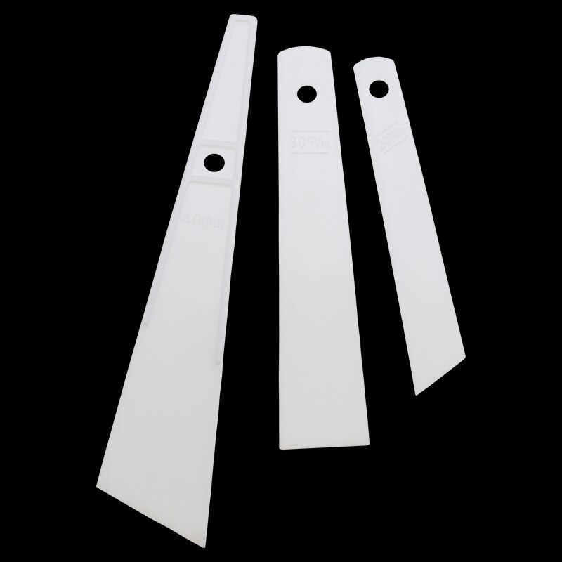 Herramientas para manualidades de cuero, tablero de goma de plástico de 20mm, 30mm, 40mm, pegamento para frotar y CMC, bricolaje, hecho a mano, pegamento fino