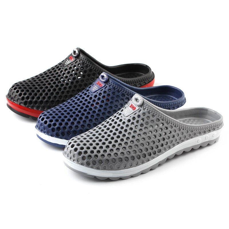 Originele Klassieke Klompen Tuin Slippers Water Schoenen Mannen Zomer Strand Aqua Slipper Outdoor Eenvoudige Sandalen Tuinieren Schoenen