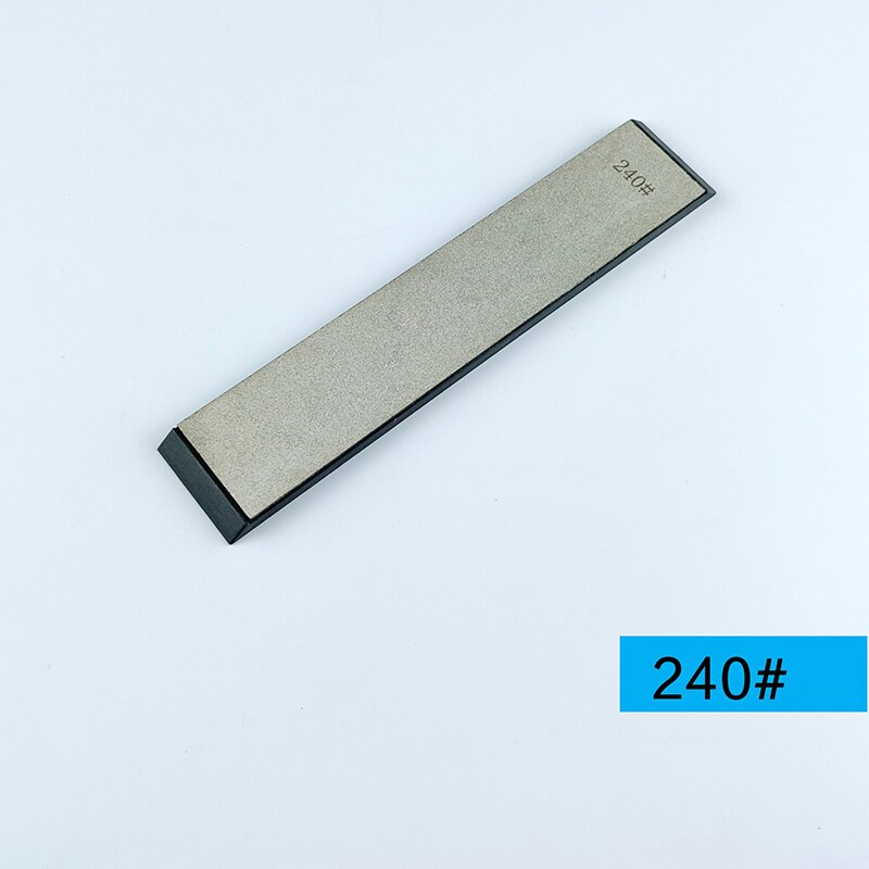 large Diamond stone bars knife sharpener Portable Special for sharpening Sharpening stone with base Sharpen blade Diamond: 240