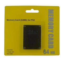 10 pcs a lot 8MB 16MB 32MB 64MB 128MB 256MB Memory Card Save Game Data Stick Module for Playstation 2 for PS2: 64MB