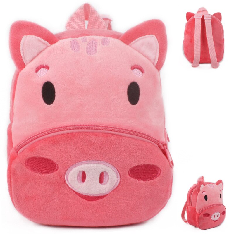 Baby Plüsch hund Rucksack Tier Schule Taschen Cartoon Nette Plushback Kinder Tasche Kindergarten Schul Kinder