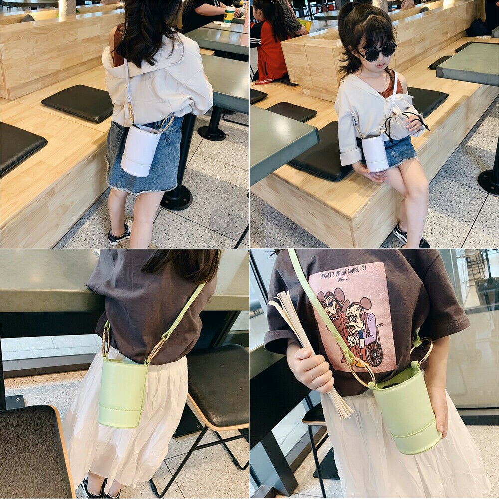 Baby Girls Shoulder Bag Messenger Crossbody Handbag Kids Cute Storage Casual Mini Key Coin Purse