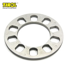 TIROL T12849a Universal rueda Spacer 5 agujero 8mm de grosor de la rueda de aluminio adaptador de 5 5X114.3 5X120 5X120.7 5X127