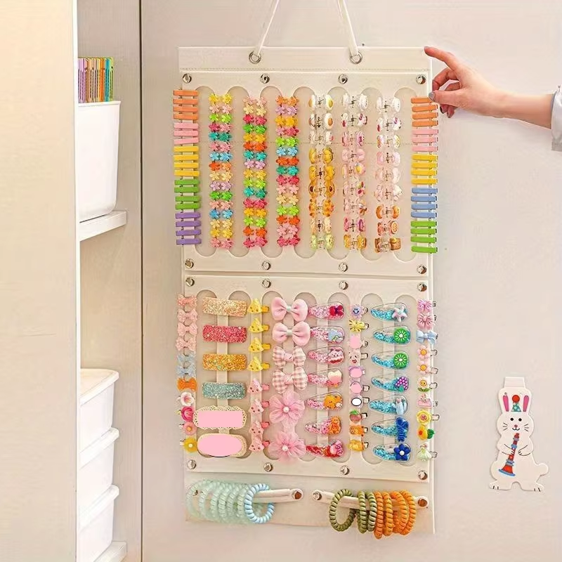 1 st Haaraccessoires Opknoping Organizer Wanddecoratie Haarelastiekjes Opslag Haarspeldjes Haar Touw Bril Organiseren Opslag: WHITE