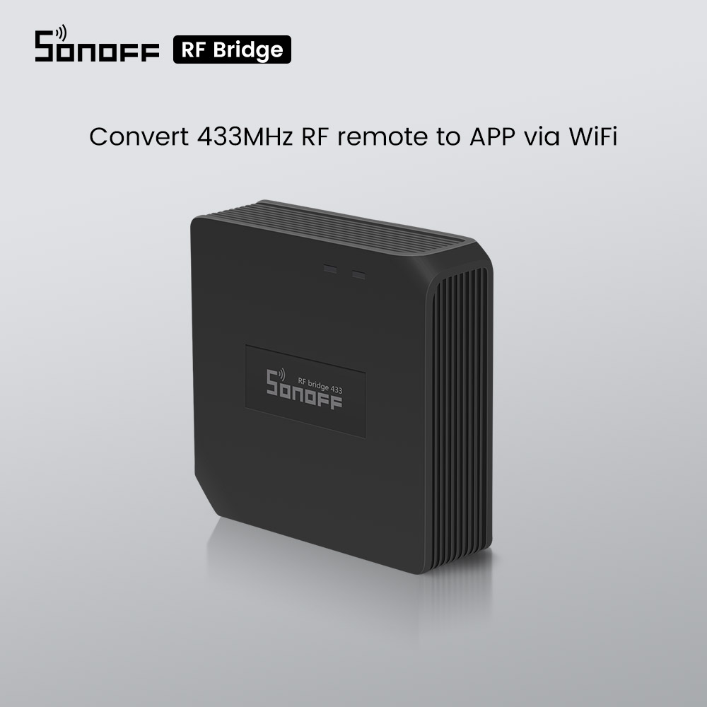 Itead SONOFF RF Bridge 433Mhz Wifi Wireless Signal Converter PIR2 Motion Sensor DW1 Door Window Alarm Sensor Smart Home Security