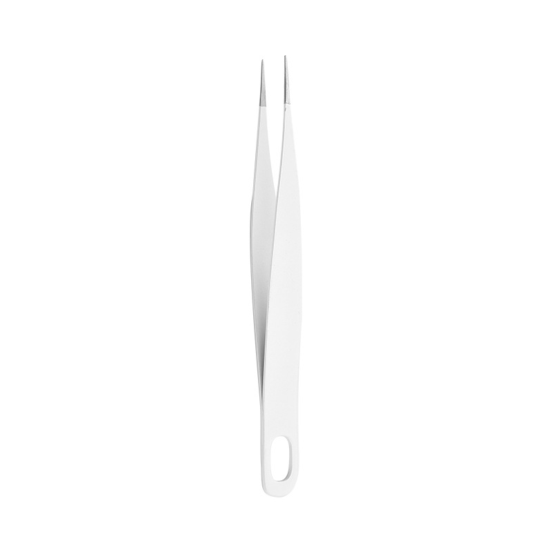 Craft Weeding Tools,Vinyl Weeder Basic Tool for Silhouettes, Cameos, Lettering ,White Cross Locking Tweezers: Tweezers C