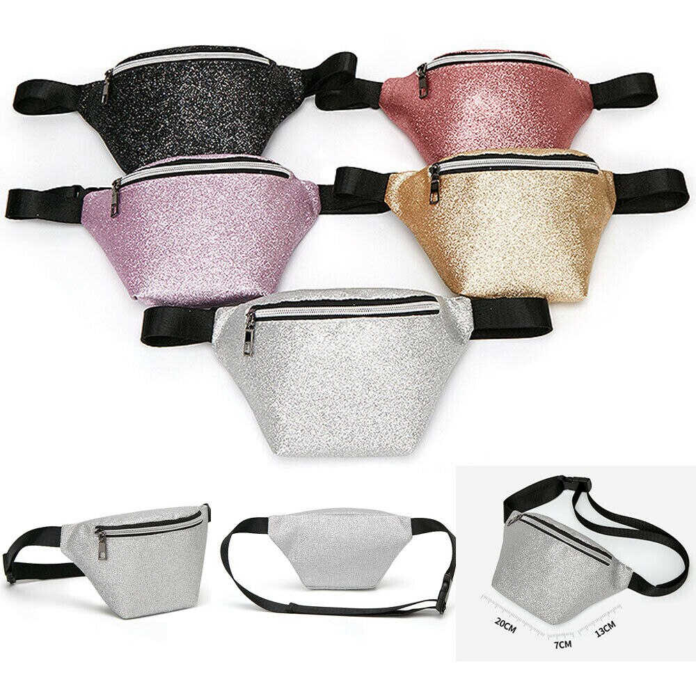 Style Women PU Waist Fanny Pack Belt Bag Chest Pouch Travel Hip Bum Bag Lady Small Purse