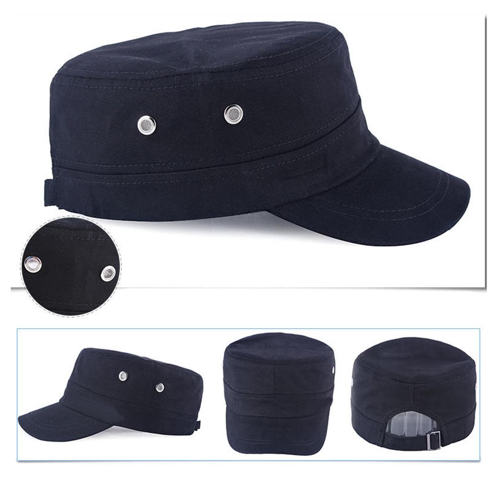 Mode Mannen Effen Kleur Platte Pet Outdoor Zon Bescherming Baseball Hoed Hiphop Uitgerust Cap Hoeden Voor Mannen Vrouwen slijpen