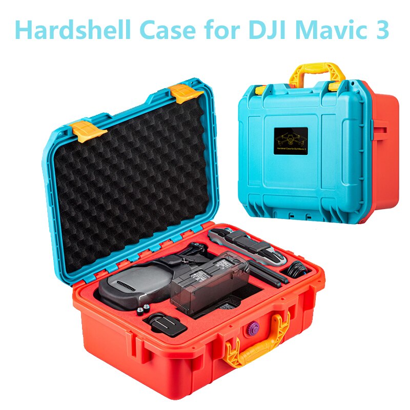 STARTRC Mavic 3 Backpack Waterproof Carrying Case Outdoor Travel Shoulder Bag DIY Liner for DJI Mavic 3 Drone Accessories Bags: Hardshell Case