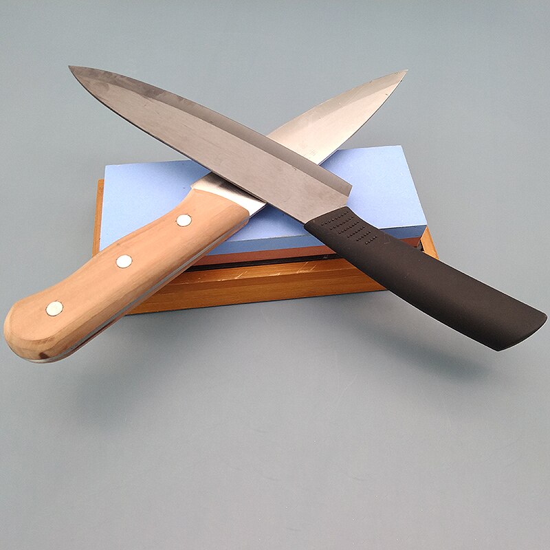 Knife Sharpening Stones Set Knife Sharpener 400/1000 3000/8000 Grit Grindstone Whetstone Grinding Stone for Knives