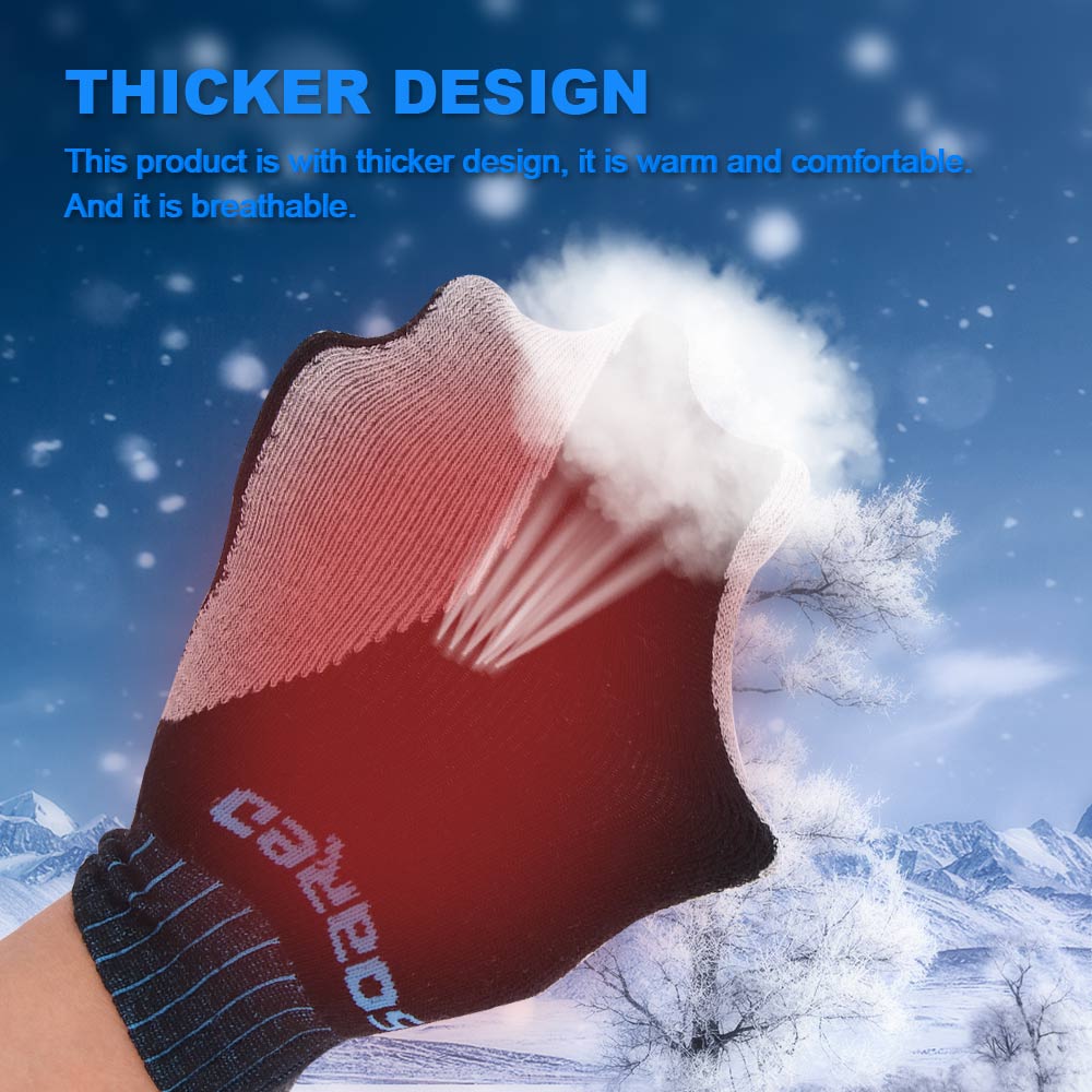 Mannen Vrouwen Winter Warm Thermische Ski Sokken Dikke Katoenen Sport Snowboard Fietsen Skiën Voetbal Sokken Thermosocks Beenwarmers Sok