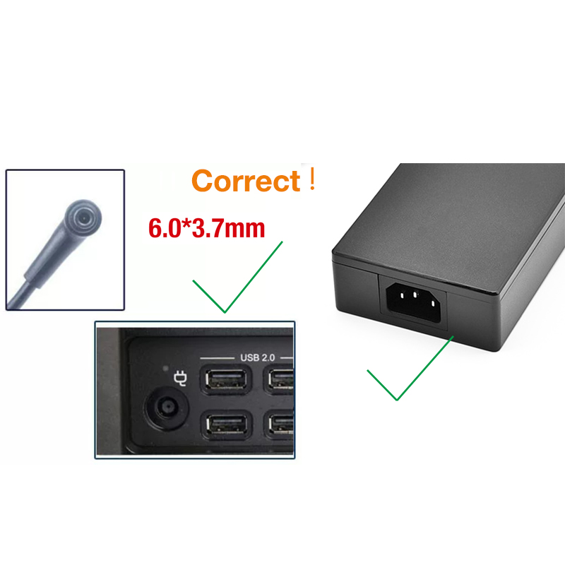 20V 10A 200W 6.0*3.7MM ADP-200JB D Laptop Adapter Charger For Asus TUF A17 FA706QM FA506QR ROG Zephyrus G15 GA503Q GA503