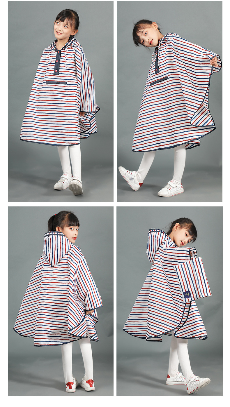 #39 , waterdichte cape, schattig, licht, ademend, waterafstotend, geschikt voor jongens en meisjes.